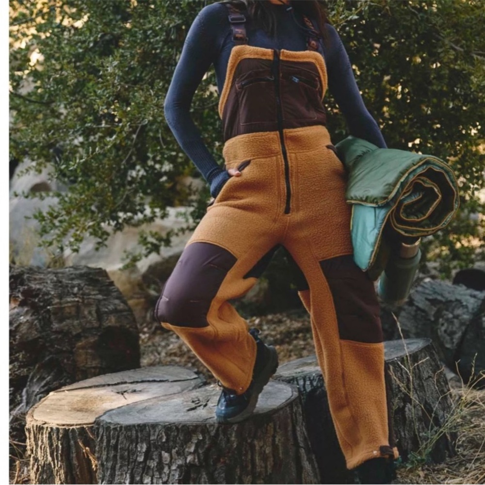 Free People Movement Hit The Slopes Overalls NWOT - Picture 16 of 16